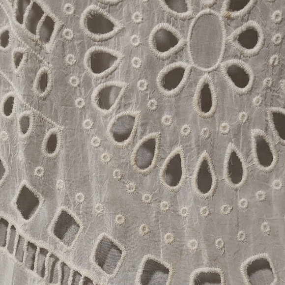 Johnny Was White Embroidered Dress - Picture 3 of 4